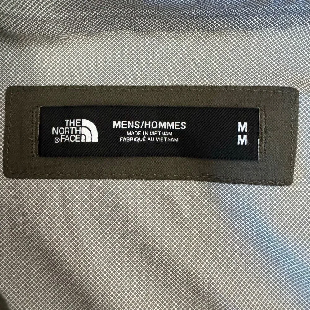 The North Face Swallowtail Lining Dry Vent Dark Green Jacket Size Medium Trail